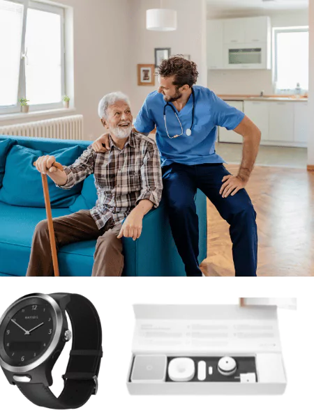digital home care _ navigil watch - starter kit telehealth central